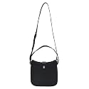 Logo Black Polyester Sling Bag
