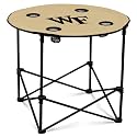 Logo Brands NCAA Wake Forest Demon Deacons Round Tailgating Table, Team Color