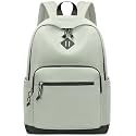 Lohol Classic Backpack for Girls Boys Teens, Lightweight Bookbag for School Travel College (Green/Green)