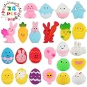 LOKIPA 24PCS Easter Mochi Squishy Toys