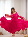 LOKITA WORLD Solid Anarkali Kurta Bottom 