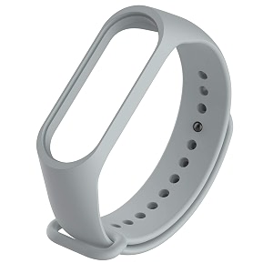 loko band strap for mi band 3 m3 mi band 4 strap device not include - grey