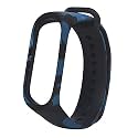 LOKO Band Strap for Xiaomi Mi Band 3 / M3/ Mi Band 4 Strap (Device NOT Include) ARMYBLUE