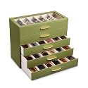 Lolalet Sunglasses Organizer Case for Women, Eyeglass Storage Holder