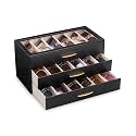 Lolalet Sunglasses Organizer Case for Women, Eyeglass Storage Holder