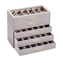 Lolalet Sunglasses Organizer Case for Women, Eyeglass Storage Holder