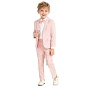 LOLANTA Boys Suit Wedding Ring Bearer Outfit Kids Formal Wear Dress Clothes