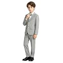 LOLANTA Boys Suit Wedding Ring Bearer Outfit Kids Formal Wear Dress Clothes