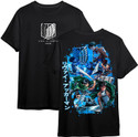 Lolgallery Printed Men Round Neck Black T-Shirt