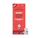 Lolleez Sleepeez Kids Sugar-Free 1mg Melatonin Chewable Tablet. Effective Sleep Supplement for Bedtime Support. No Artificial Dyes or Colors, Cherry Flavor – 30 Count