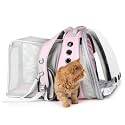 Lollimeow Expandable Bubble Cat Carrier Backpack, Supports up to 16 lbs