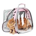 Lollimeow Expandable Bubble Cat Carrier Backpack, Supports up to 14 lbs