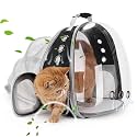 Lollimeow Expandable Bubble Cat Carrier Backpack, Supports up to 14 lbs