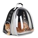 Lollimeow Expandable Bubble Cat Carrier Backpack, Supports up to 16 lbs