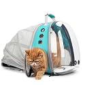 Lollimeow Expandable Bubble Cat Carrier Backpack, Supports up to 14 lbs