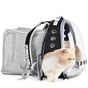 Lollimeow Expandable Bubble Cat Carrier Backpack, Supports up to 14 lbs