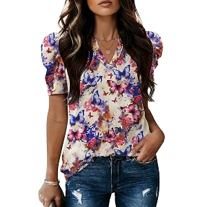 LOMON Spring Summer Tops for Women 2026