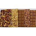 LONAVALA FOODS Famous Assorted &amp; Dry Fruit Chikki Box - 200 grams, 24 Pieces | No Added Preservatives &amp; Colours | Crushed Peanut, Peanut,Chocolate, Kaju &amp; Badam Chikki Sweet Indian Assorted Gajak Bars