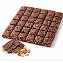 LONAVALA FOODS Famous Chocolate Crushed Chikki - 400 grams | No Added Preservatives and Colours | Sweet Chocolate Gajak Bars