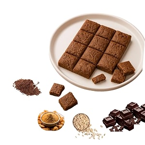 lonavala foods famous chocolate malai chikki - 500 grams 48 pieces  no added preservatives and colours  aromatic seasme seed crunchy nuts chocolate amp jaggery  indian sweet butter chikki bars