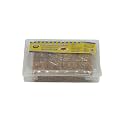 LONAVALA FOODS Famous Coconut Chikki Box - 200 grams, 24 Pieces | No Added Preservatives and Colours | Roasted Coconut Chikki Made with Jaggery | Sweet Coconut Gajak Chikki Bar