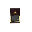 LONDON ALLEY Slavia Black Leather Wallet for