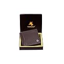 LONDON ALLEY Slavia Brown Leather Wallet for