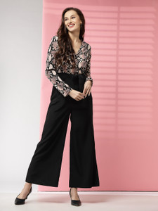 london belly printed women jumpsuit