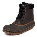 LONDON FOG Mens Ashford Waterproof and Insulated Duck Boot