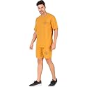 London Hills Cotton Blend Casual Round Neck Co-ord Set for Men's Half Sleeve Oversized T-Shirt and Shorts, Printed Casual Sleepwear &amp; Loungewear Nightdress Night Suits Set