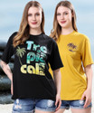 London Hills Graphic Print Women Round Neck