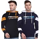London Hills Men39s Cotton Blend Hooded Regular
