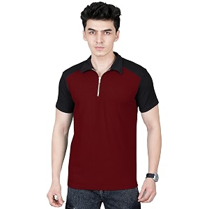 London Hills Mens Loose Fit Half Sleeve