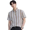 London Hills Mens Loose Fit Half Sleeve