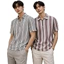 London Hills Mens Loose Fit Half Sleeve