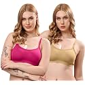 London Hills Women39s Cotton Sports Bra for