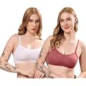 London Hills Women39s Cotton Sports Bra for