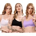 London Hills Women39s Cotton Sports Bra for