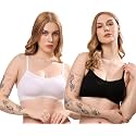London Hills Women39s Cotton Sports Bra for