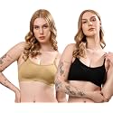 London Hills Women39s Cotton Sports Bra for