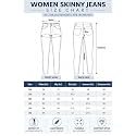 London Hills Women39s Slim Fit Mid Rise