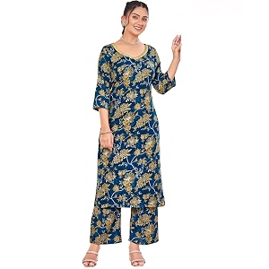 London Hills Women Printed Kurta with Pant