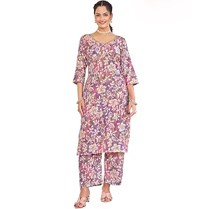 London Hills Women Printed Kurta with Pant