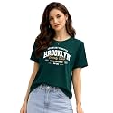 London Hills Womens Loose Fit Graphic Printed
