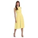 London Times Women's Dresses Inset Waist Midi Dress Career Office Occasion Guest of