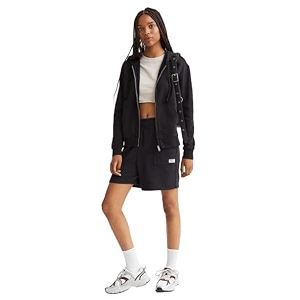 Long Black Hoodie for Women Hooded Winter
