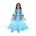 Long Floral Kid Girls Dress Comfortable Breathable
