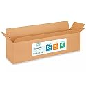 Long Moving &amp; Shipping Boxes 24"L x 6"W x 6"H (25-Pack) - Extra Strength 200 lb vs Regular - Corrugated Heavy Duty Moving Boxes - Cardboard Box for Shipping - Long Box for Packing by IDL Packaging