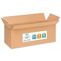 Long Moving &amp; Shipping Boxes 24"L x 9"W x 9"H (25-Pack) - Extra Strength 200 lb vs Regular - Corrugated Moving Boxes for Delivery - Cardboard Box for Shipping - Long Box by IDL Packaging