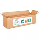 Long Shipping &amp; Moving Boxes 30"L x 8"W x 8"H (25-Pack) - Extra Strength 200 lb vs Regular - Corrugated Durable Cardboard Boxes - Cardboard Moving Box - Heavy Duty Packing Box by IDL Packaging